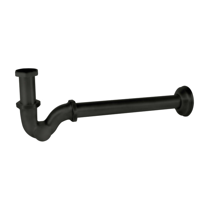 TRES 03463820NM Sifón Telescópico con Registro Lavabo Color Negro Mate