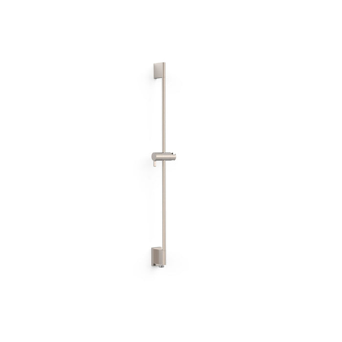 TRES 03493199AC Barra Deslizante para Ducha con Toma De Agua A Pared Color Acero