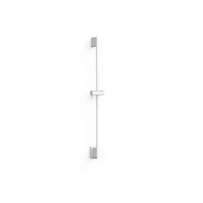 TRES 03493199BM Barra Deslizante para Ducha con Toma De Agua A Pared Color Blanco Mate