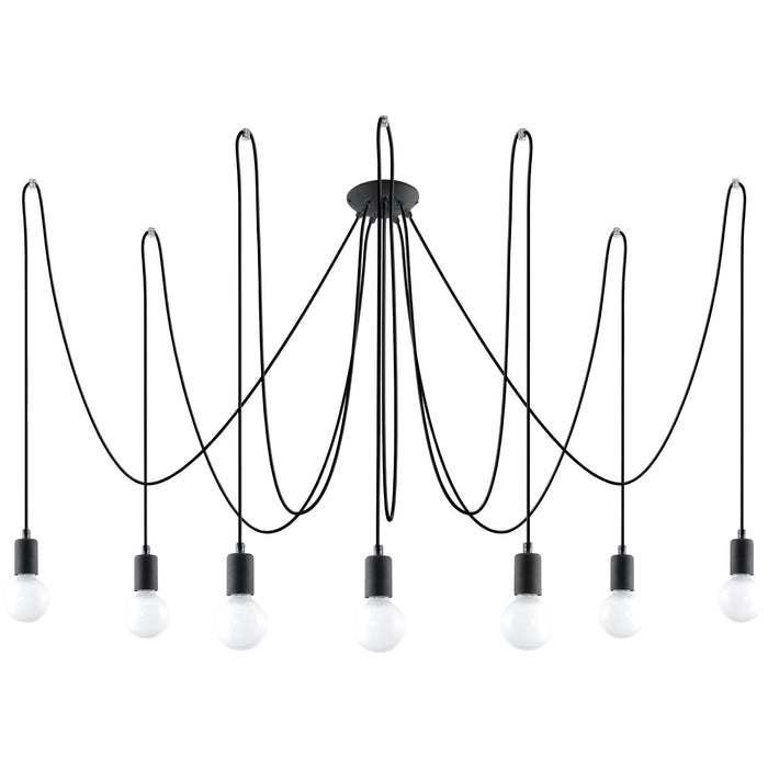 SOLLUX SL.0372 Lámpara EDISON 7 Negro