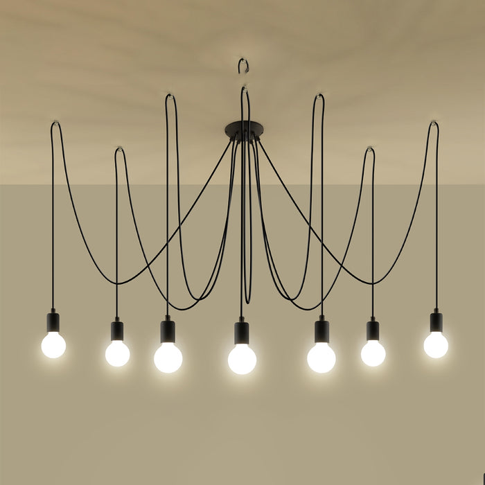 SOLLUX SL.0372 Lámpara EDISON 7 Negro