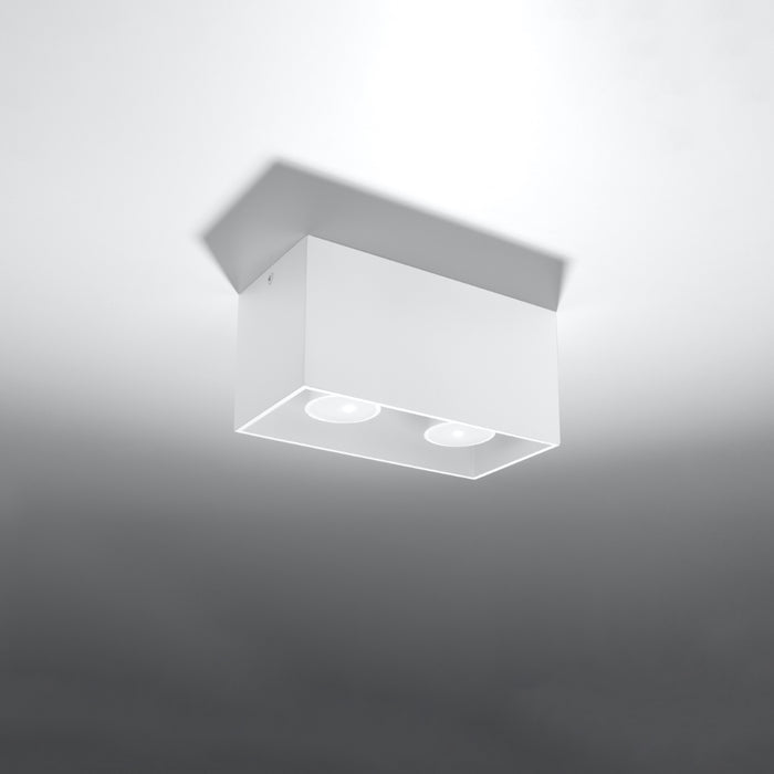 SOLLUX SL.0380 Plafón QUAD Blanco
