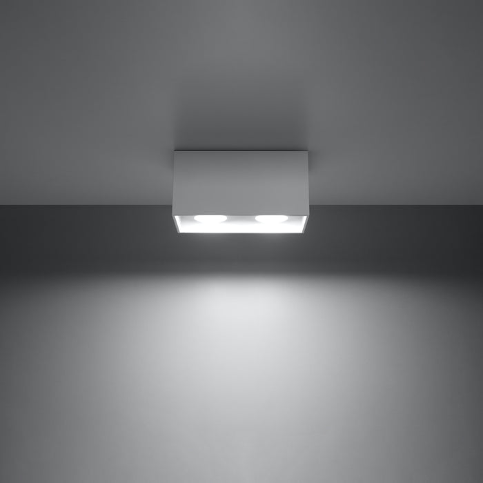 SOLLUX SL.0380 Plafón QUAD Blanco
