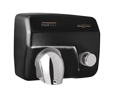 MEDICLINICS E05B SANIFLOW Secadora de Manos Manual Negra