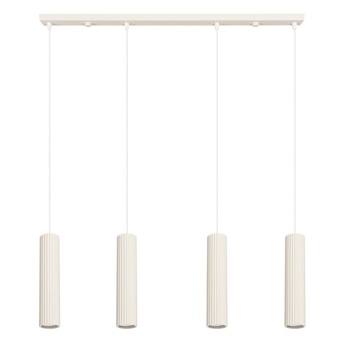 SOLLUX SL.2004 Lámpara Colgante Karbon 4L Beige