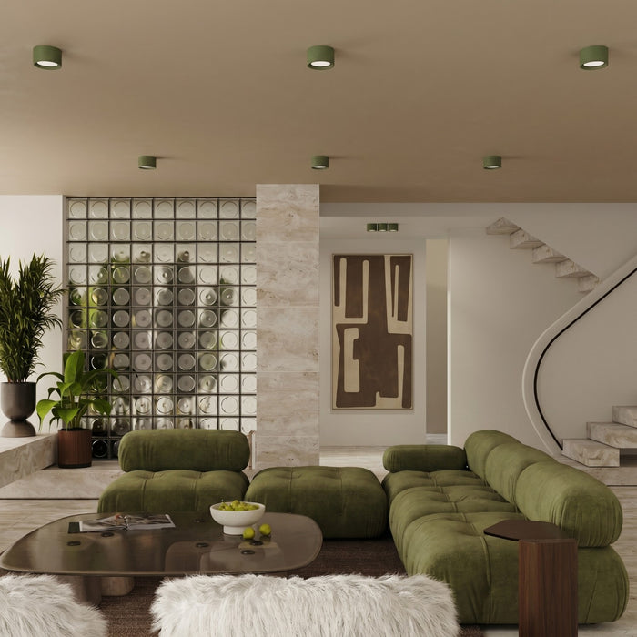 SOLLUX SL.2462 Plafón MODO 1 verde oliva Gx53