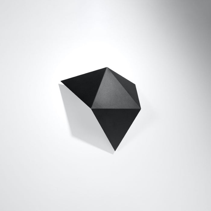 SOLLUX SL.0421 Aplique SOLIDO Negro