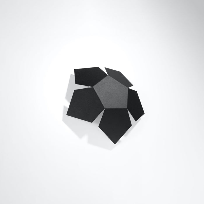 SOLLUX SL.0423 Aplique PENTA Negro