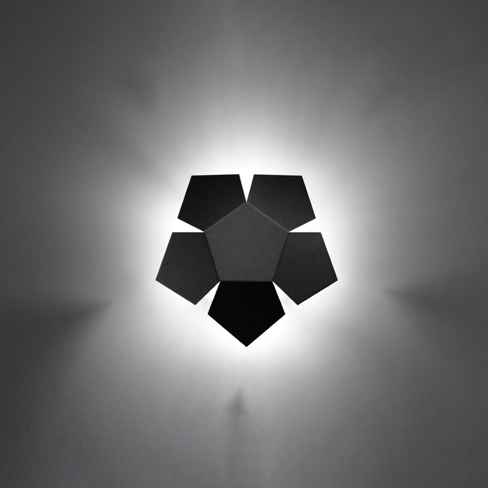 SOLLUX SL.0423 Aplique PENTA Negro