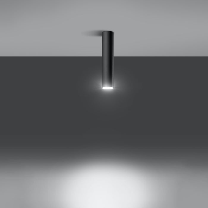 SOLLUX SL.0436 Plafón LAGOS 30 Negro