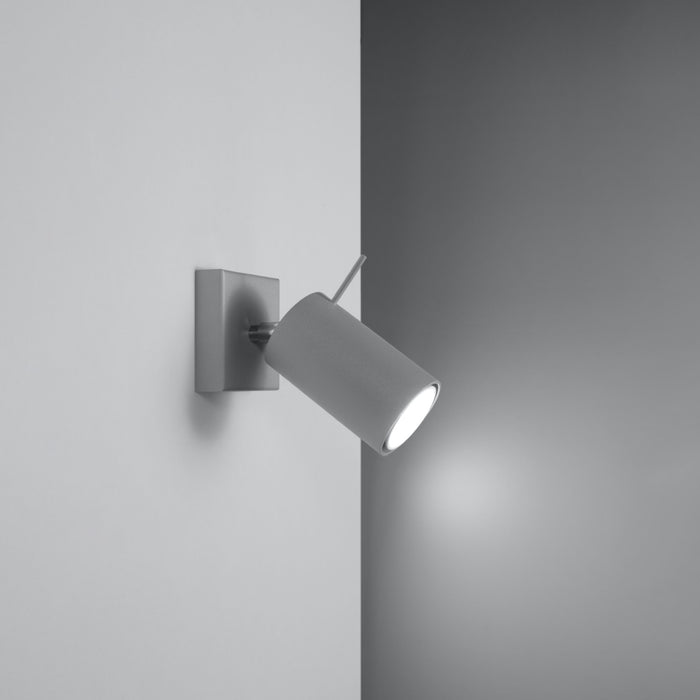 SOLLUX SL.0449 Aplique RING 1 Gris