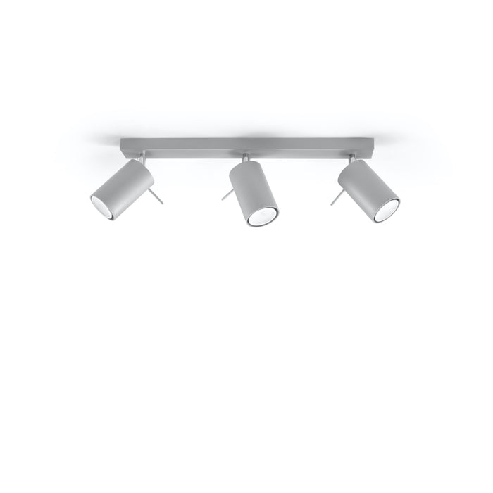 SOLLUX SL.0451 Lámpara de Techo RING 3 Gris