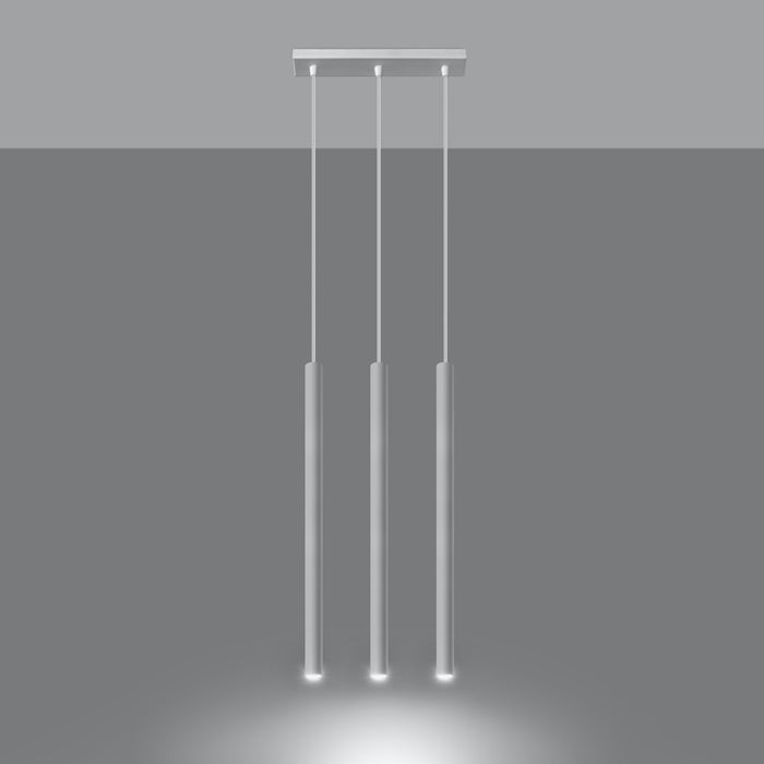 SOLLUX SL.0466 Lámpara Colgante PASTELO 3 Blanco