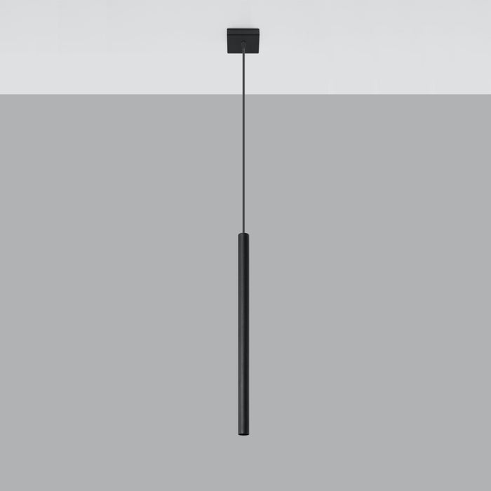 SOLLUX SL.0469 Lámpara Colgante PASTELO 1 Negro