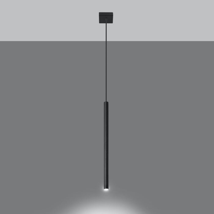 SOLLUX SL.0469 Lámpara Colgante PASTELO 1 Negro