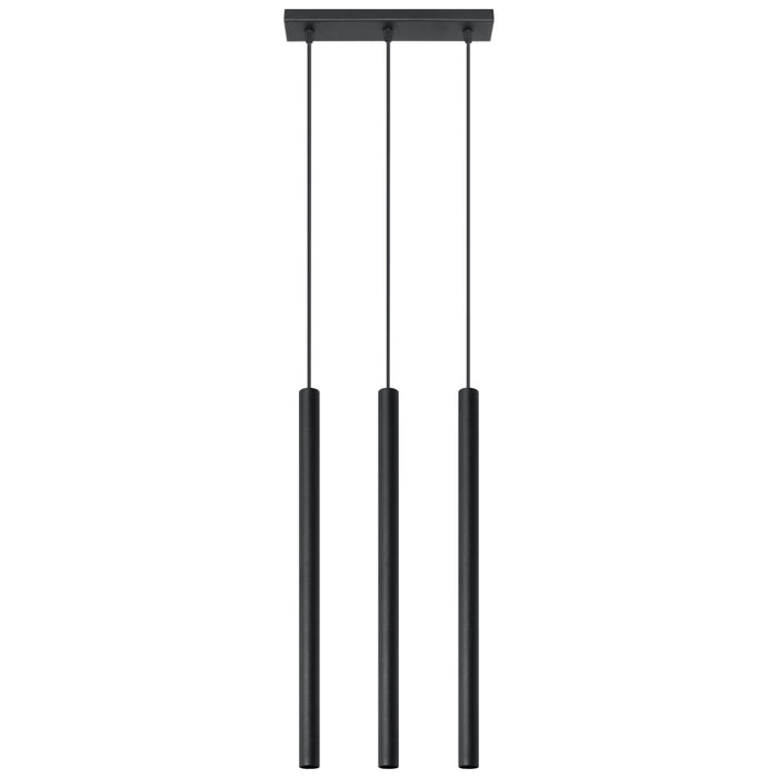 SOLLUX SL.0470 Lámpara Colgante PASTELO 3 Negro