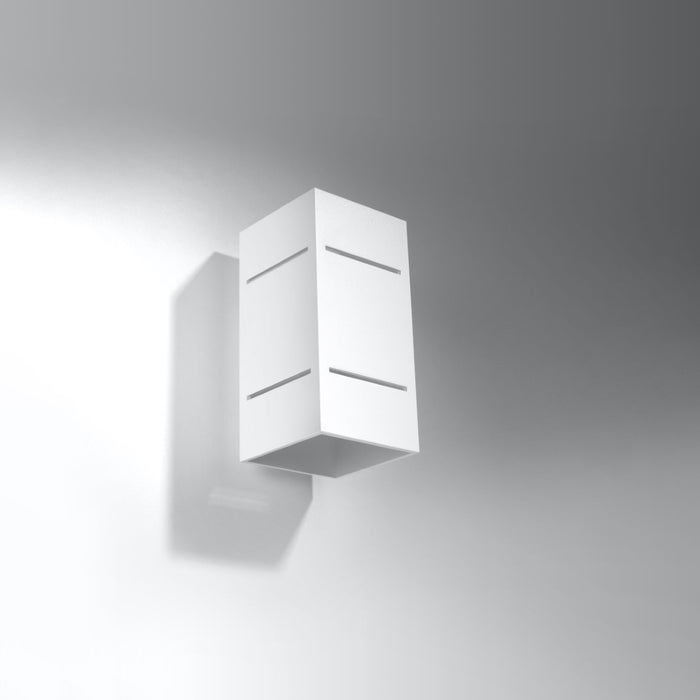 SOLLUX SL.0477 Aplique BLOCCO Blanco