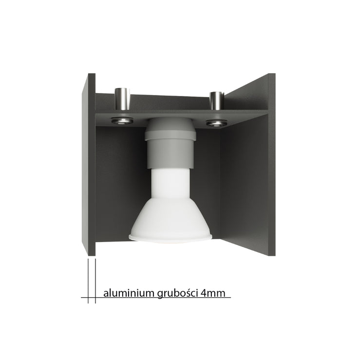 SOLLUX SL.0477 Aplique BLOCCO Blanco
