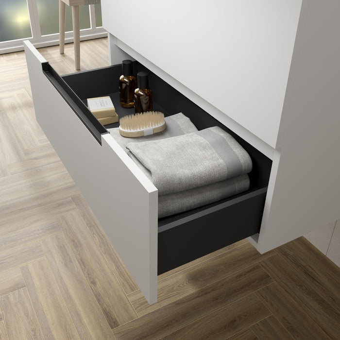 SALGAR LENI Mueble+Lavabo IBON Color Blanco Mate
