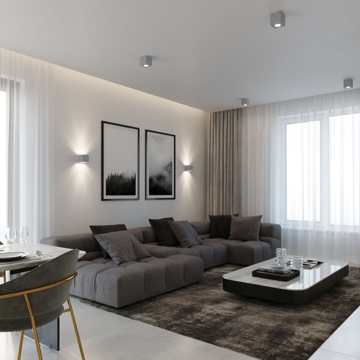 SOLLUX SL.0487 Aplique QUAD Hormigón