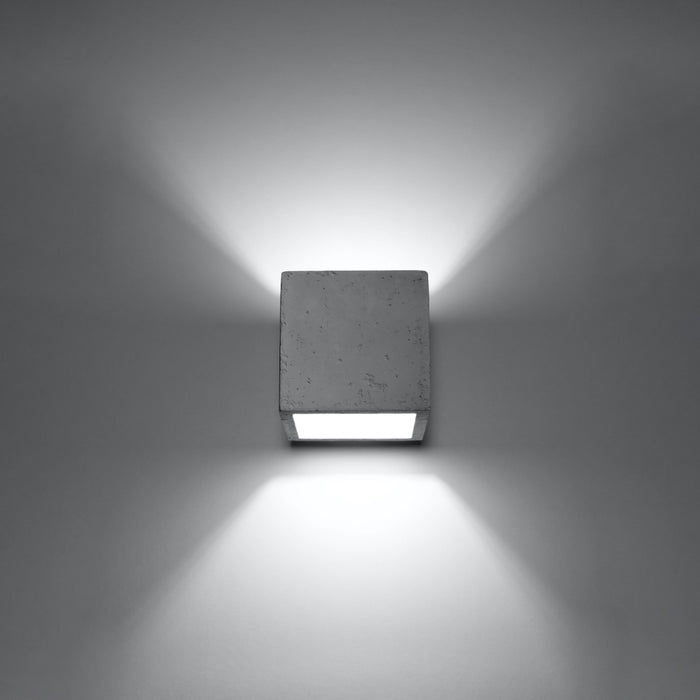 SOLLUX SL.0487 Aplique QUAD Hormigón