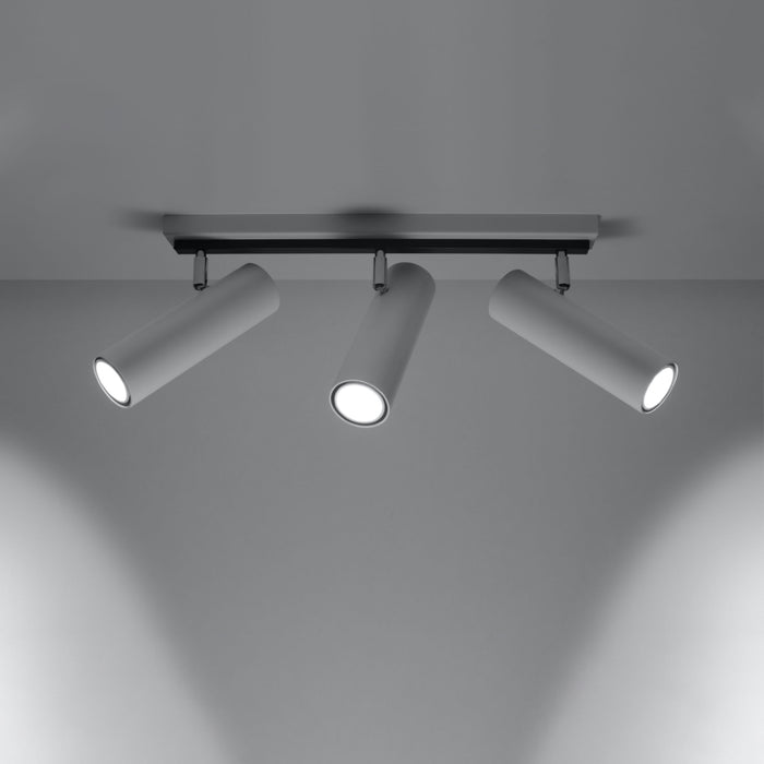SOLLUX SL.0497 Plafón DIREZIONE 3 Blanco
