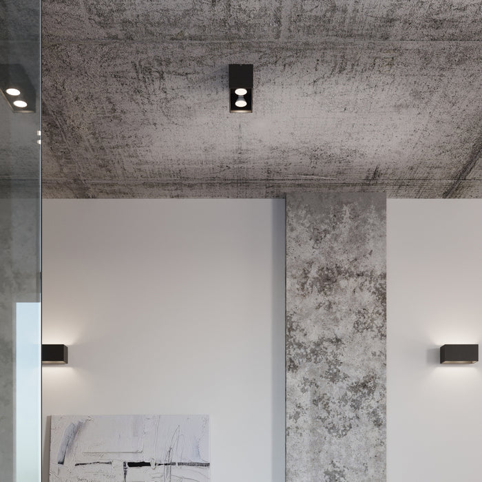 SOLLUX SL.0526 Aplique QUAD MAXI Gris
