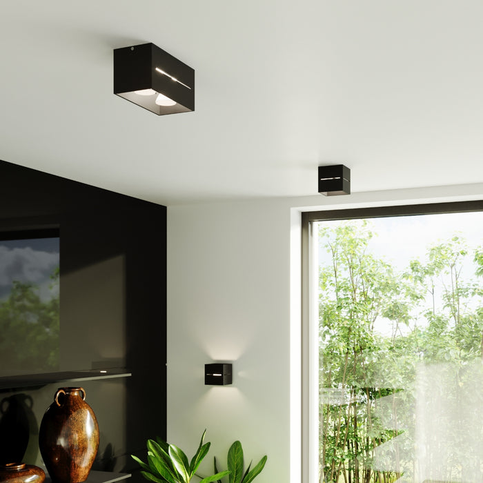 SOLLUX SL.0530 Aplique LOBO MAXI Negro