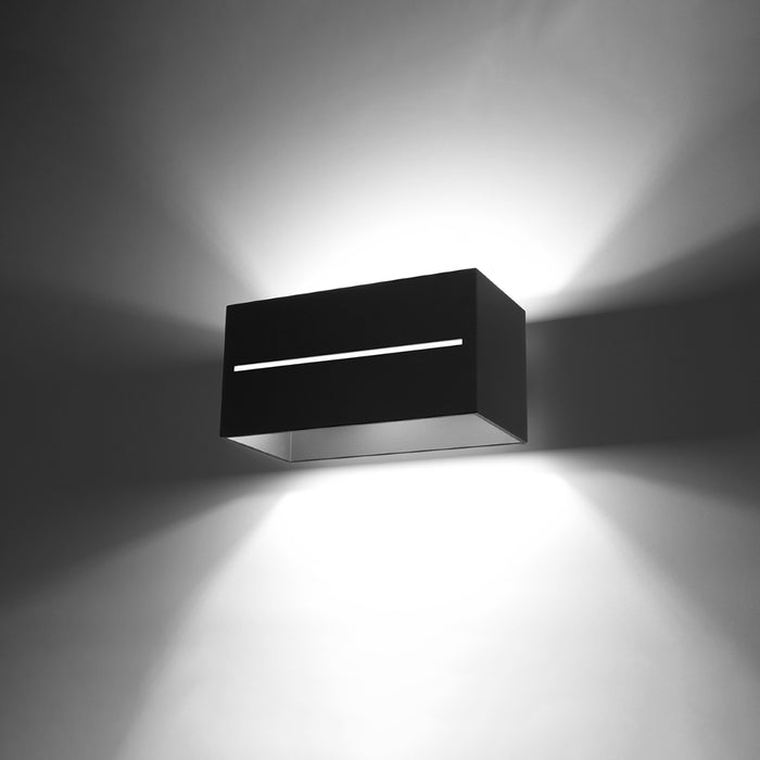 SOLLUX SL.0530 Aplique LOBO MAXI Negro