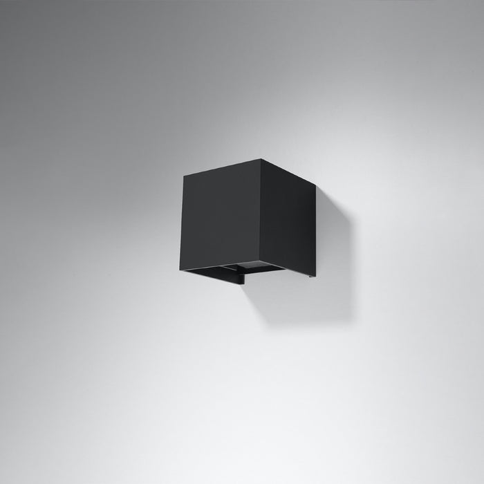 SOLLUX SL.0545 Aplique LUCA Negro LED IP54