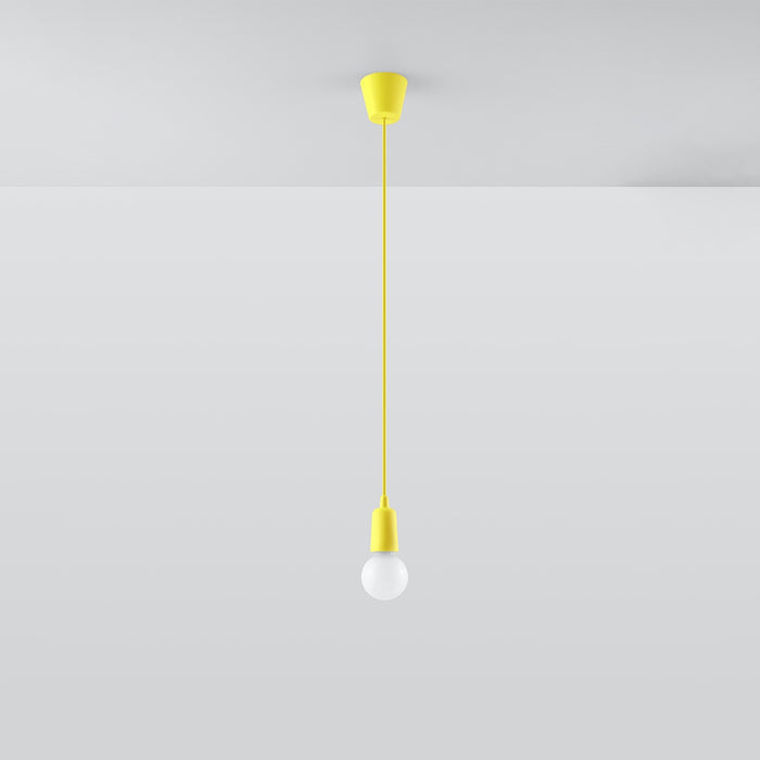 SOLLUX SL.0578 Lámpara Colgante DIEGO 1 Amarillo