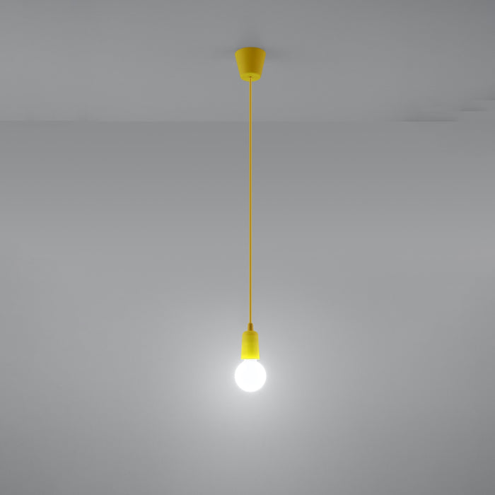 SOLLUX SL.0578 Lámpara Colgante DIEGO 1 Amarillo