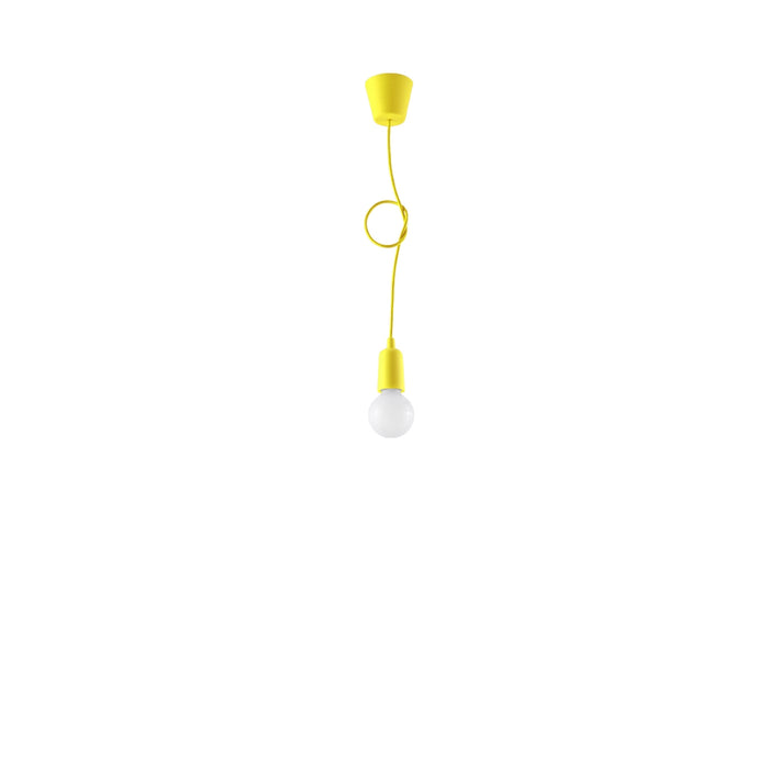 SOLLUX SL.0578 Lámpara Colgante DIEGO 1 Amarillo