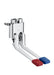 ROCA A505128700 INSTANT FOOT Grifo Mezclador Temporizado de Pedal A Pared Accionamiento con El Pie Cromo