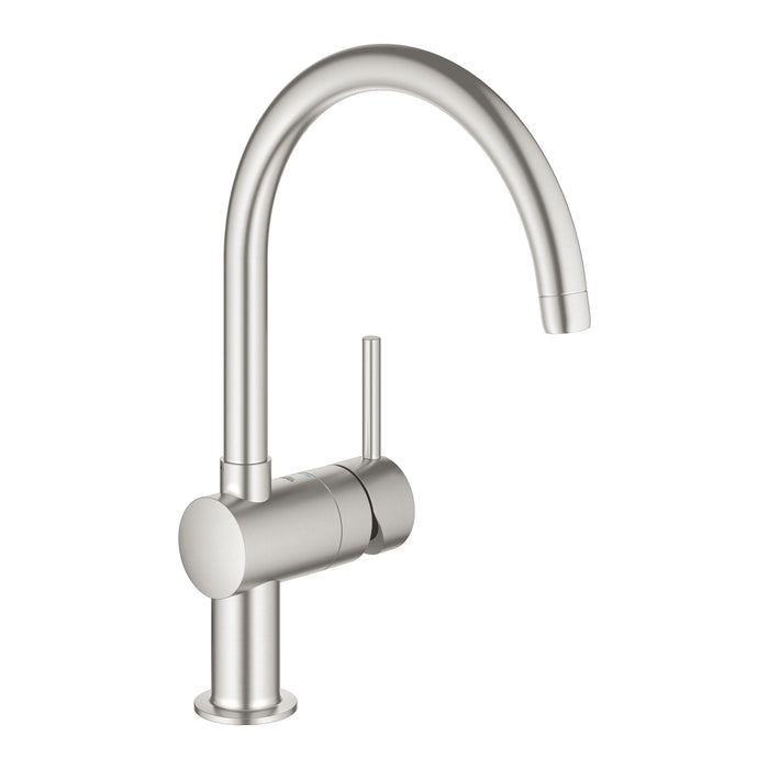 GROHE 32 917 DC0 Minta Monomando de fregadero 1/2" supersteel