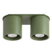 SOLLUX SL.2103 Plafón Orbis 2 Verde Oliva