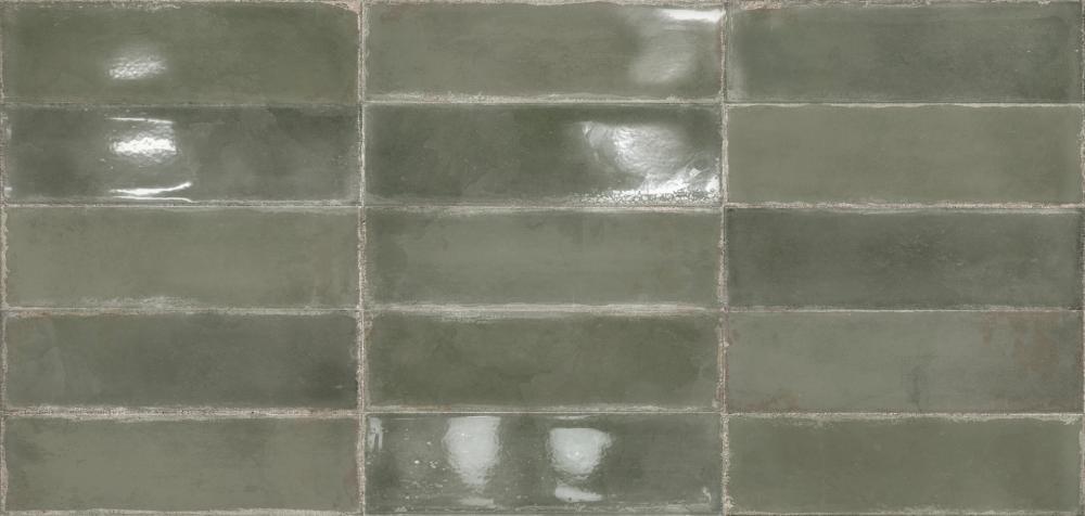 DUNE ATLANTIQUE OLIVE 6,9x24 Azulejo Pasta Blanca