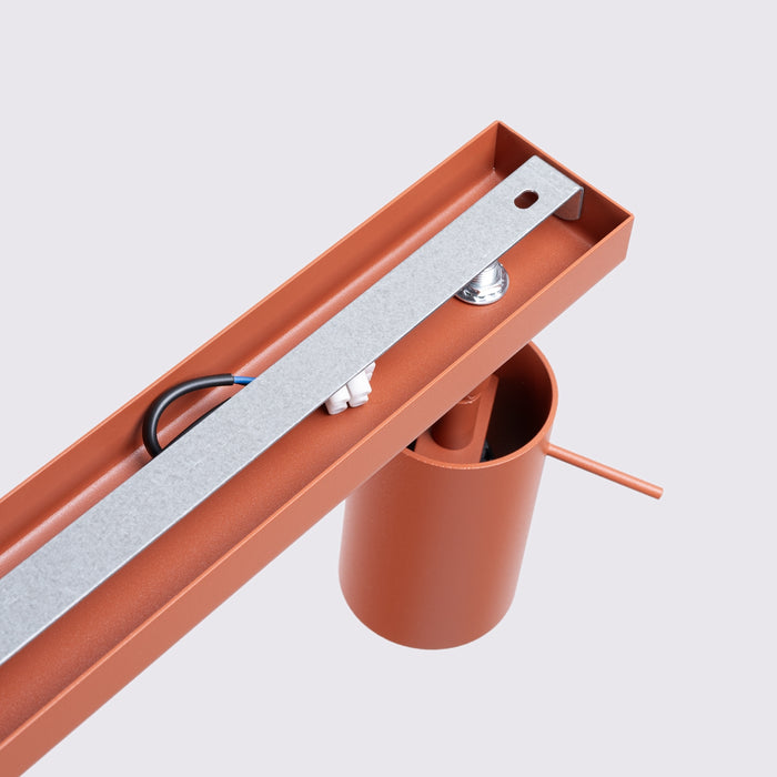 SOLLUX SL.1510 Plafón RING 4L rojo ocre ocre rojo