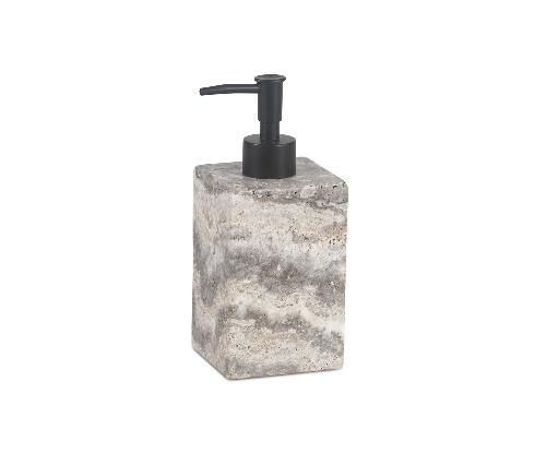 ANDREA HOUSE BA25094 Dispensador Mármol Gris Ø7X11Cm