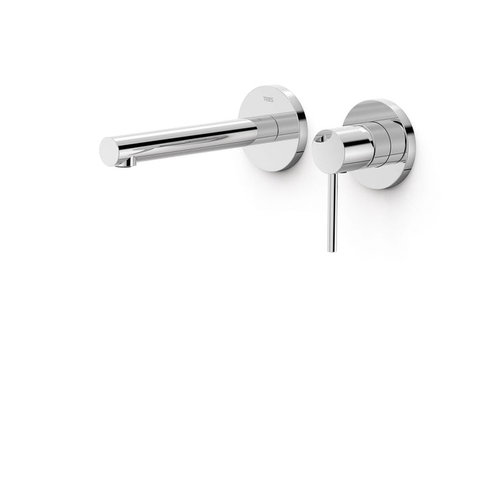 TRES 06230021 MAX Pieza Vista para Cuerpo Empotrado De Lavabo Color Cromo