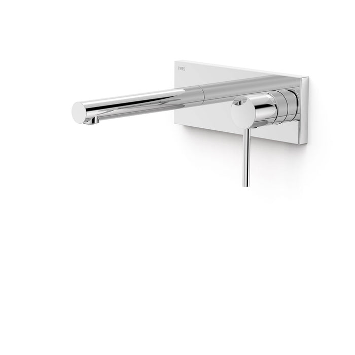 TRES 06230031 MAX Pieza Vista para Cuerpo Empotrado De Lavabo Color Cromo
