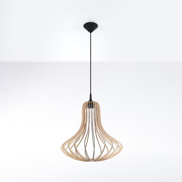 SOLLUX SL.0641 Lámpara Colgante ELZA Madera