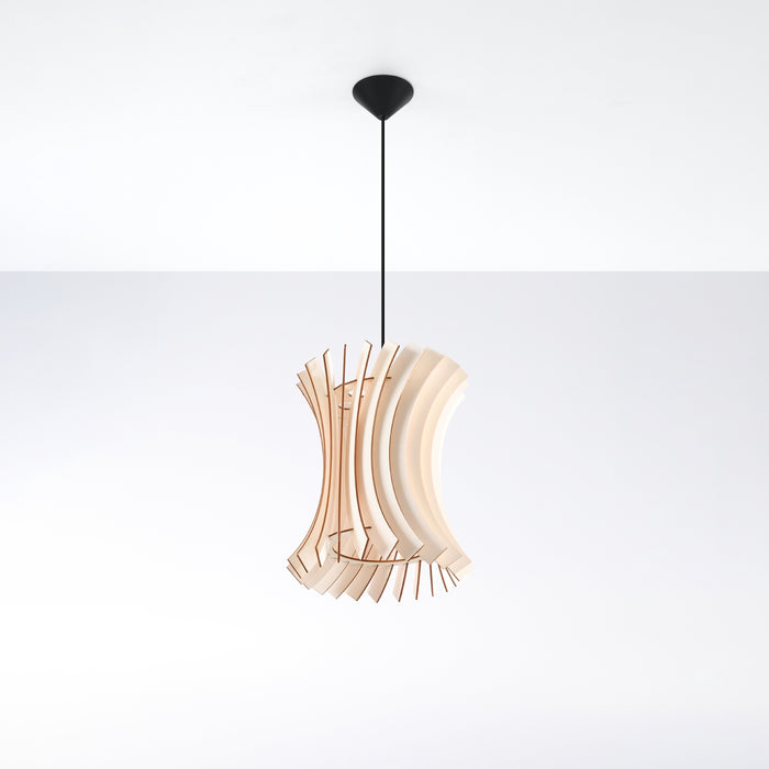 SOLLUX SL.0642 Lámpara Colgante ORIANA Madera