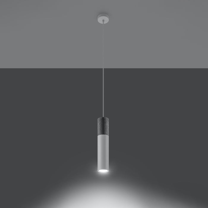 SOLLUX SL.0647 Lámpara Colgante BORGIO 1 Blanco