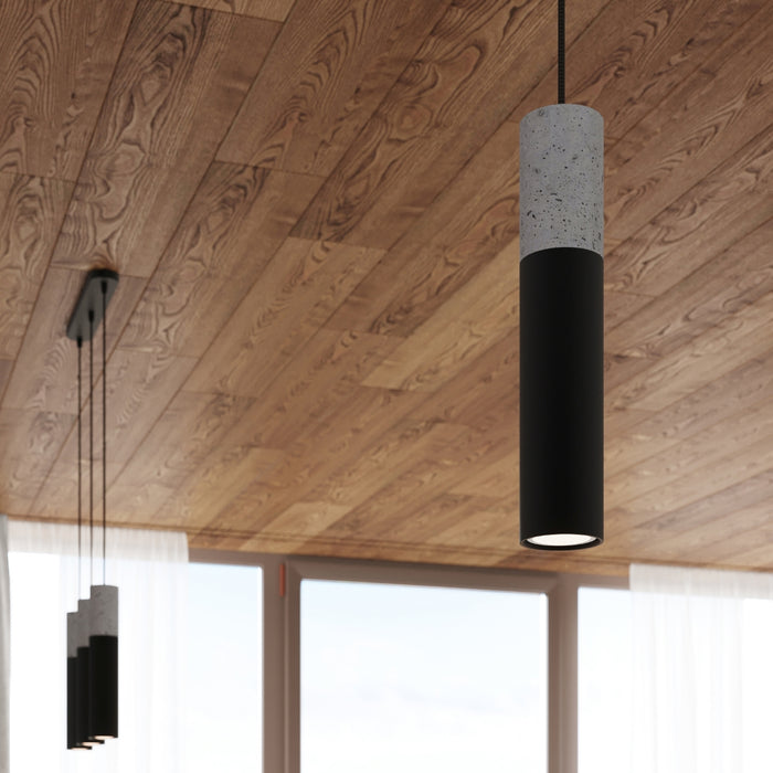 SOLLUX SL.0651 Lámpara Colgante BORGIO 2 Negro