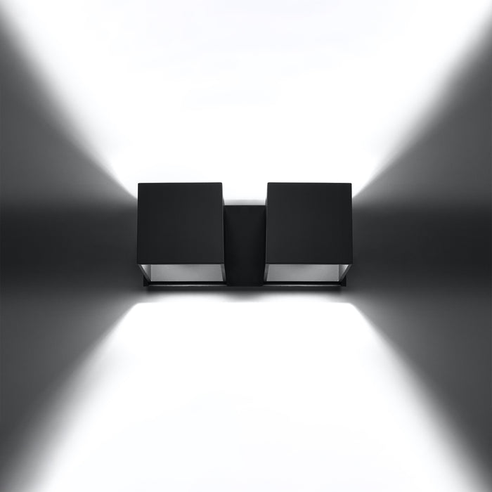 SOLLUX SL.0657 Aplique QUAD 2 Negro