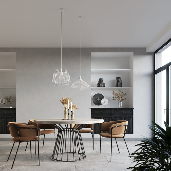 SOLLUX SL.0664 Lámpara Colgante UMB Blanco