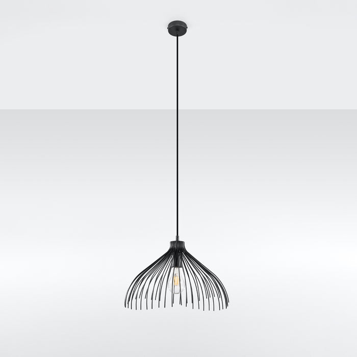 SOLLUX SL.0665 Lámpara Colgante UMB Negro