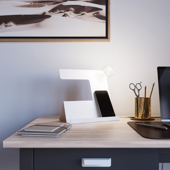 SOLLUX SL.0666 Lámpara Colgante TULIP Blanco