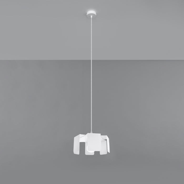SOLLUX SL.0666 Lámpara Colgante TULIP Blanco
